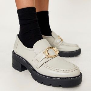 Nasty Gal Leather Loafers